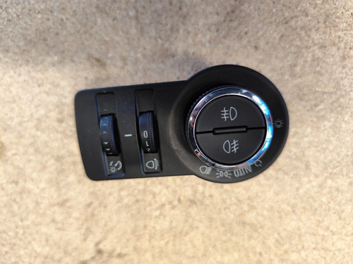 Bouton commande phare opel - bouton,