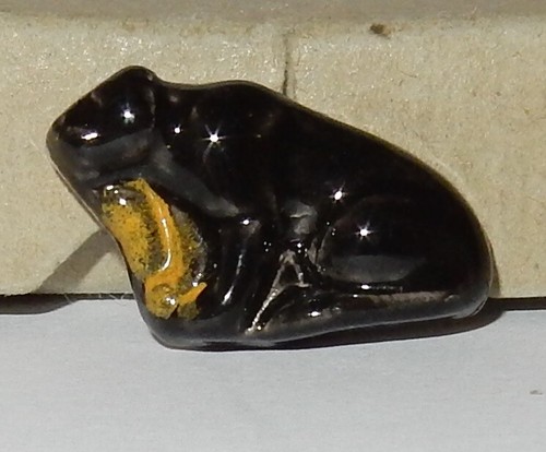 Ancien panthere noire - noire, feve
