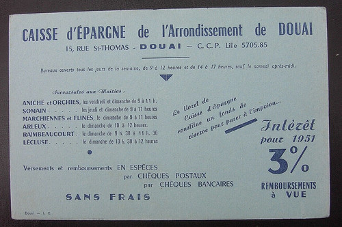 Buvards publicitaires caisse - publicitaires,