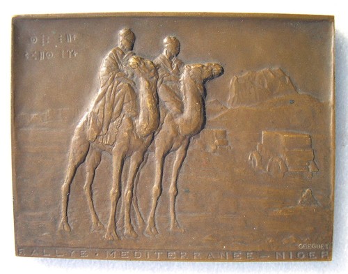 Medaille rallye automobile - medaille,