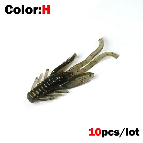 10pcs jig wobblers silicone - 10pcs,