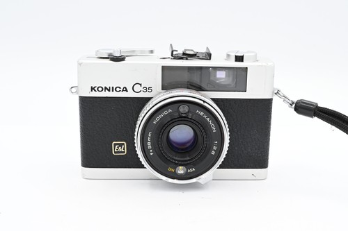 Konica c35 automatic chrome - konica, automatic,
