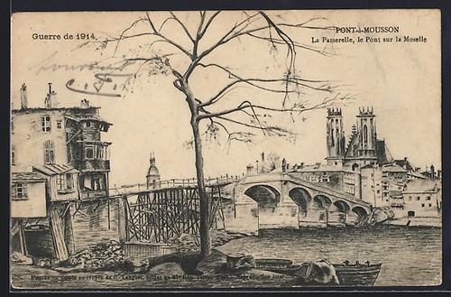 Cpa pont mousson - cpa, pont-à-mousson,