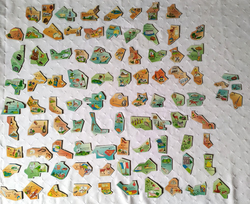 Magnets carte france le - france,
