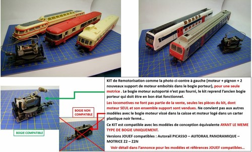 Kit motorisation autorail - kit,