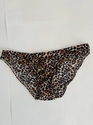 Slip motif animalier léopard - slip,