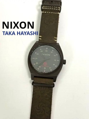 Montre ceinture cuir - cuir, nixon