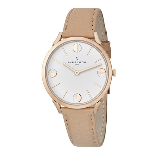 Pierre cardin montre beige - montre,
