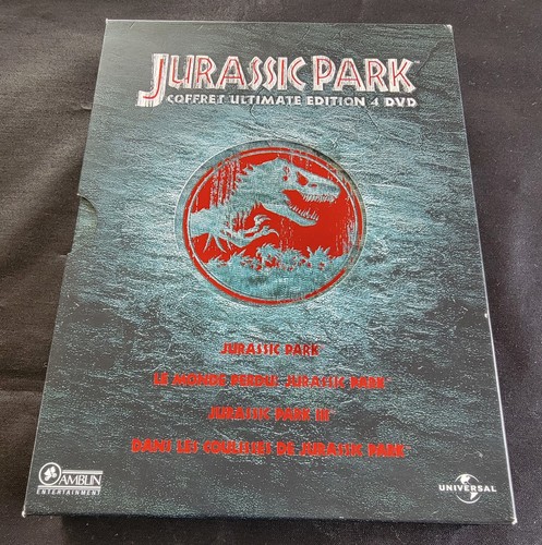 Coffret dvd jurassic park - 4,