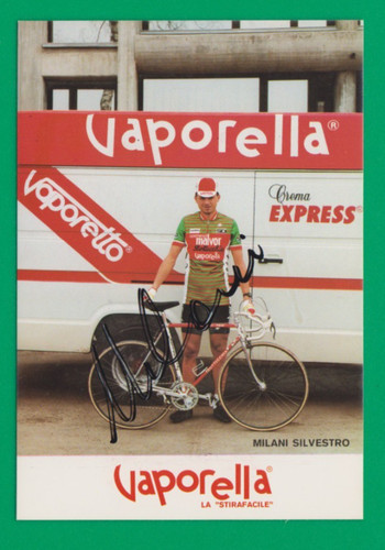 Cyclisme carte cycliste milani - carte,