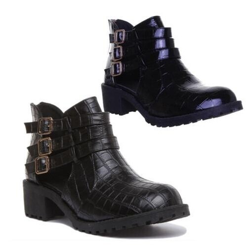 Bottes talons blocs - bottes,