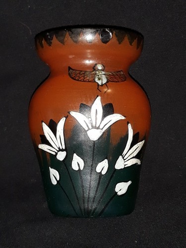 Charmant petit vase - petit, émaillé