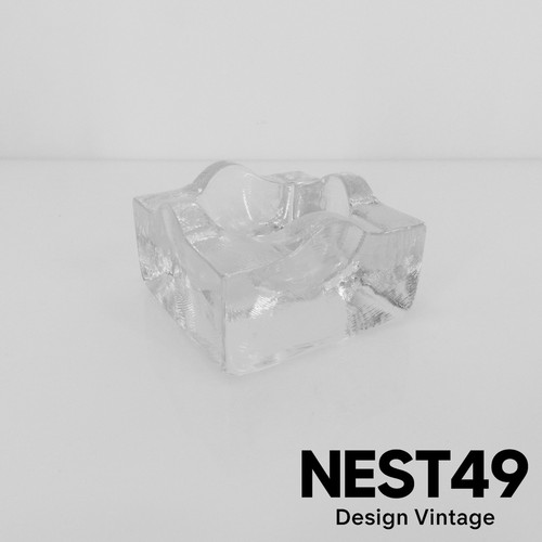 Cendrier sculptural verre - en,