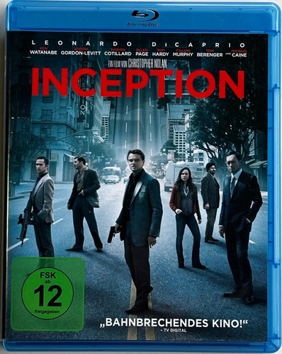 Inception blu ray audio - blu-ray, |
