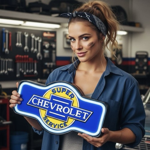 Chevrolet super service led - super,