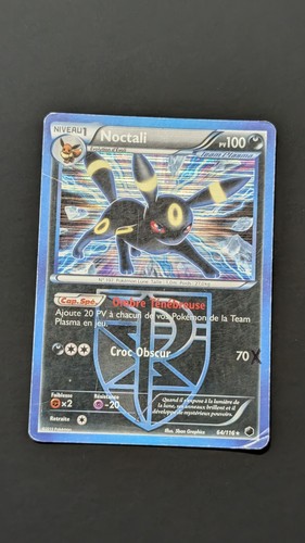 Carré pokémon noctali holo - -,