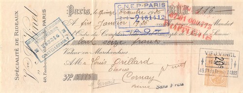 1925 suzor pinta - paris, m