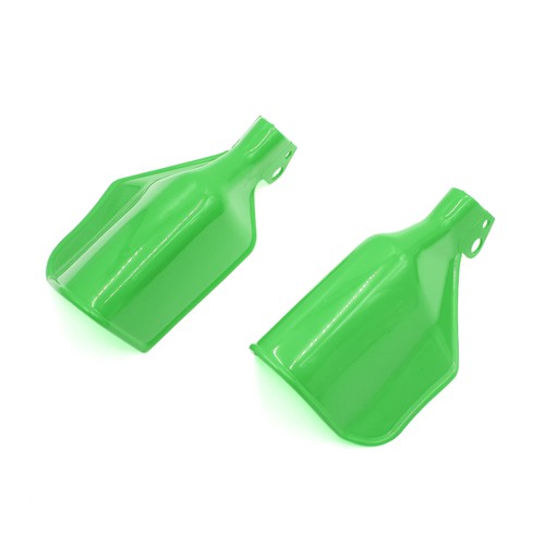 Guidon moto verte paire - guidon,