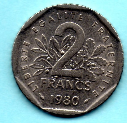 Piece france francs - , 2