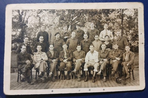 Ww2 carte photo - photo, stalag