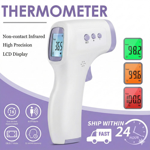 Thermomètre infrarouge - thermomètre,