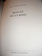 Livre Beauté De La Rose de