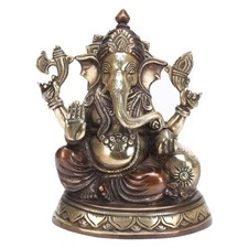 Statue en laiton Ganesha Idol