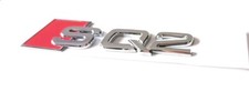 LOGO AUDI SQ2 Arrière Coffre CHROME EMBLEME ORIGINAL 