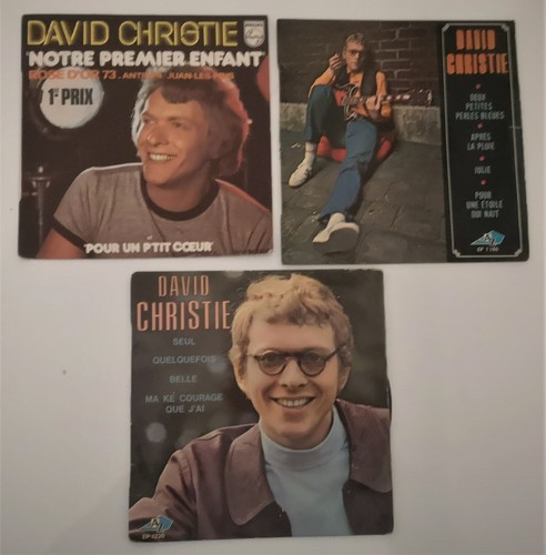 David christie lot - 3, disques