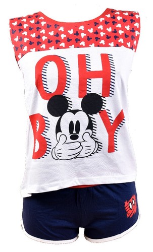 Pyjama femme minnie coton - femme,