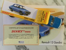 DINKY-TOYS ATLAS 1424 G RENAULT 12 GORDINI