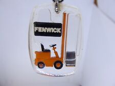 RARE Porte-clés / Key Ring BOURBON - FENWICK - CHARIOT ELEVATEUR - NO LIQUID !!!