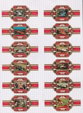 Série  Ancienne Bague de Cigare  Vitola Espagne BN180300 Voiture Formule 1