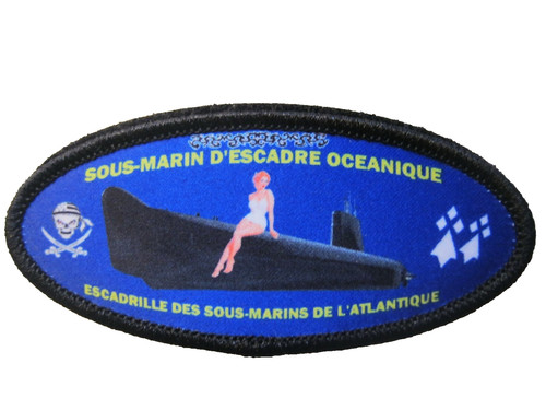 Ecusson marine nationale sous - marine,