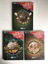 Lot de jeux PC, Énigmes et objets cachés, maison oubliée, le caire, ville/île