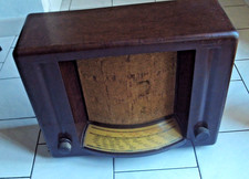poste radio Philips en bakélite modele type V 7 A