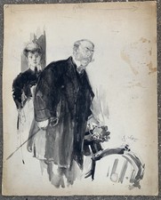 Dessin Original Lavis Encre