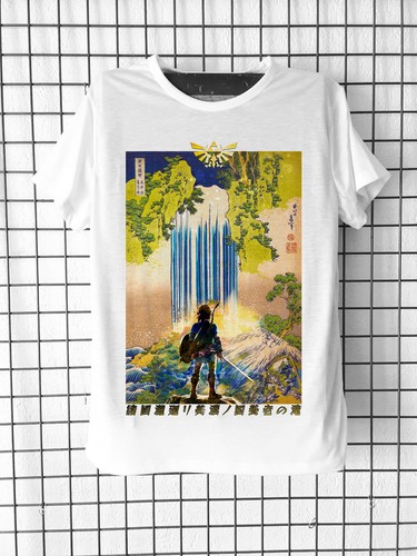 Tee shirt zelda cascade - cascade, de