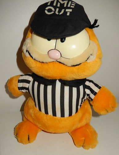 Rare peluche chat garfield - peluche,