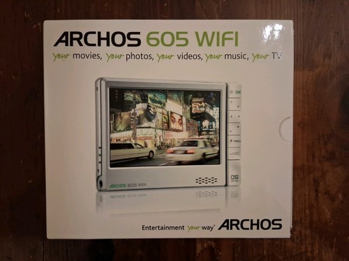 Archos 605 wifi 160gb used - -used, 1