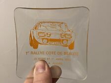 Automobilia Automobile cendrier Verre Rallye Cote de beauté Jidé