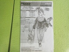 Patron Couture Enfant Et