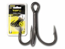 Black Cat Treble Hooks Black