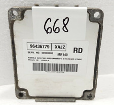 Calculateur moteur Chevrolet Aveo II 1.4 [F14D3] 96436779 #668