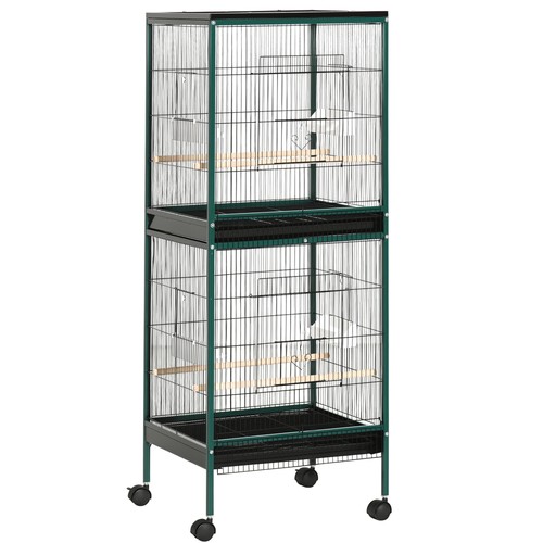 Pawhut cage pour oiseaux - pawhut,