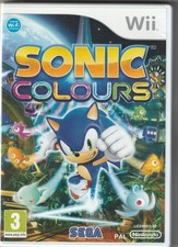 SONIC COULOURS  jeu nintendo