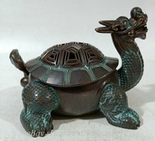 6" Old China Bronze Dynasty