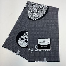 Tissu Wax Africain Bleu –