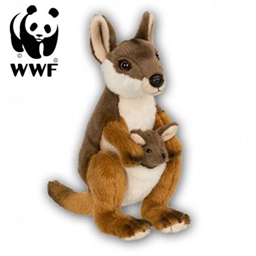 Wwf peluche kangourou - kangourou, avec