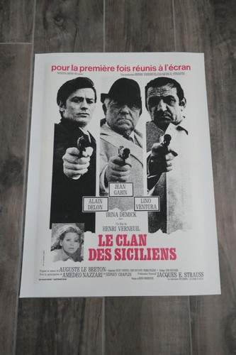 Affiche originale clan des - le,